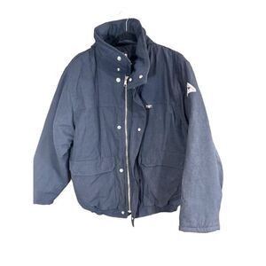 Bulwark Black Puffer Jacket‎ L Fire-Resistant Winter Workwear New no tags